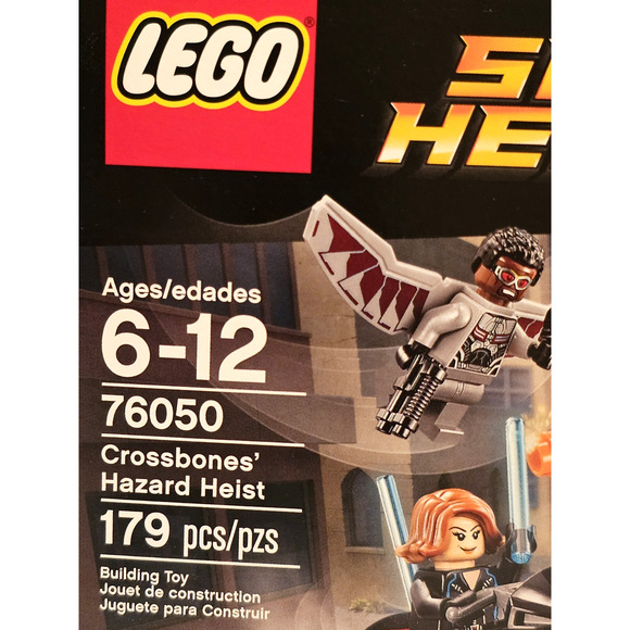 CROSSBONES' HAZARD HEIST Marvel Super Heroes LEGO Set #76050 NEW Sealed RETIRED - Picture 3 of 14